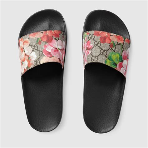 gucci gg blooms slides replica|gucci bloom sliders women.